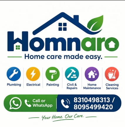 Homnaro — Home care made easy.